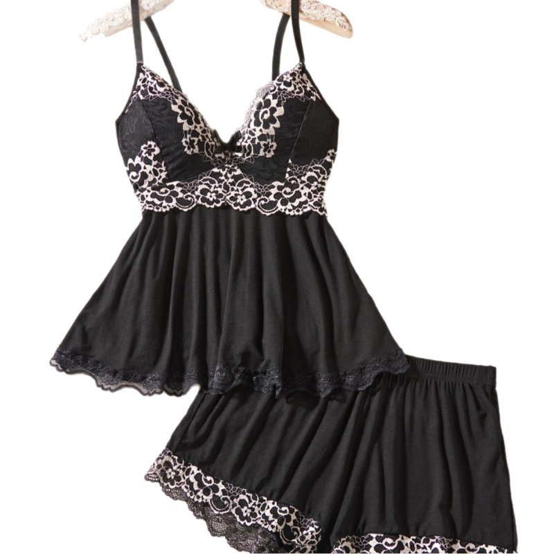 Dreamdarling комплект нощно облекло с дантела и презрамки, прозрачен, полиестер, 80–90% полиестер, за жени, модел 8085591