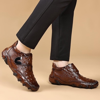 Muške kožne cipele, gornji dio od top grain teleće kože, podstava PU, šifra proizvoda 6515, Chaoyibu Shoe Factory