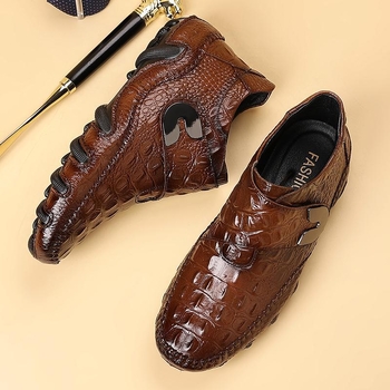 Muške kožne cipele, gornji dio od top grain teleće kože, podstava PU, šifra proizvoda 6515, Chaoyibu Shoe Factory