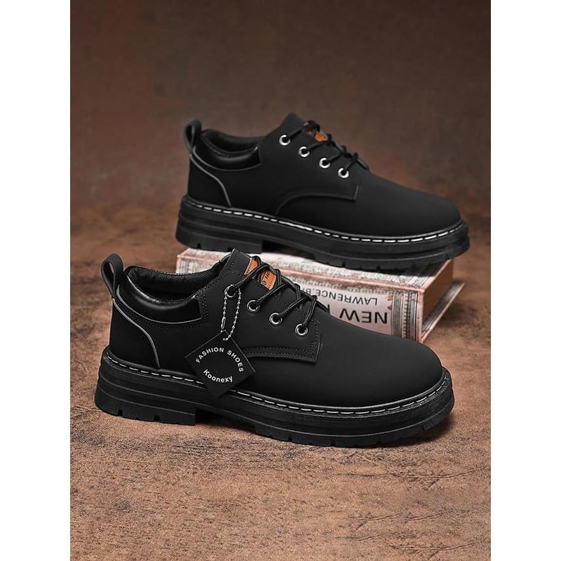 Vīriešu Oksfordas kurpes ar konopju augšpusi, ādas pirksta pārklājums, Brogue Wing raksts, sekla atvere