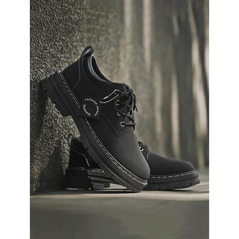 Vīriešu Oksfordas kurpes ar konopju augšpusi, ādas pirksta pārklājums, Brogue Wing raksts, sekla atvere