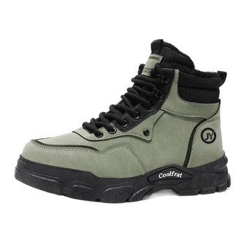 Ανδρικά μποτάκια Martin, χειμερινά, σόλα καουτσούκ, PU πάτος, μεσαίο ύψος, επένδυση από διχτυωτό ύφασμα