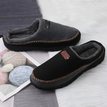 Muške kućne papuče – gornji dio nubuk (suede), potplat TPR, zatvaranje slip-on, stil rimski, za muškarce