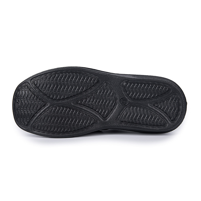 Papuci de plajă pentru bărbați cu deget închis – Slip-on, pentru exterior, EVA partea superioară, MD talpă