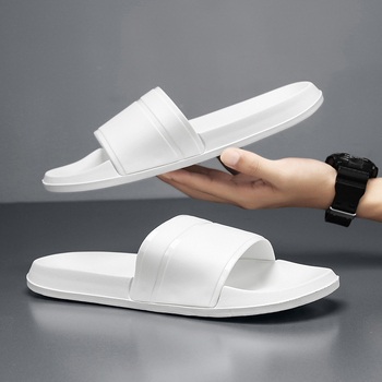 Unisex vienos juostų EVA sandalai – anti-slip, atsparūs dilimui, slip-on, kasdienio stiliaus, vasara 2025