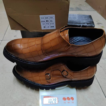 Ανδρικά παπούτσια γραφείου με επάνω μέρος από μικροϊνές, σόλα από καουτσούκ, μυτερή μύτη, ριγέ μοτίβο, στυλ casual/επαγγελματικό