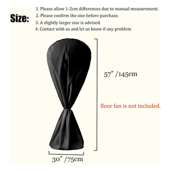 Κάλυμμα ανεμιστήρα για εσωτερική/εξωτερική χρήση – για στάσιμο/σταθερό ανεμιστήρα, Oxford ύφασμα, προσαρμοσμένη επεξεργασία, μοντέρνο στυλ