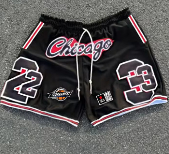 Ανδρικά σορτς με 3D εκτύπωση, αναπνεύσιμα και γρήγορο στέγνωμα, Bird's-Eye πολυεστέρας, ίσια γραμμή, καλοκαιρινά χαλαρά για την παραλία