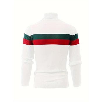 Πλεκτός πουλόβερ, casual; ελεύθερη γραμμή; στρογγυλός γιακά; κύριο υλικό: τρίχωμα κουνελιού