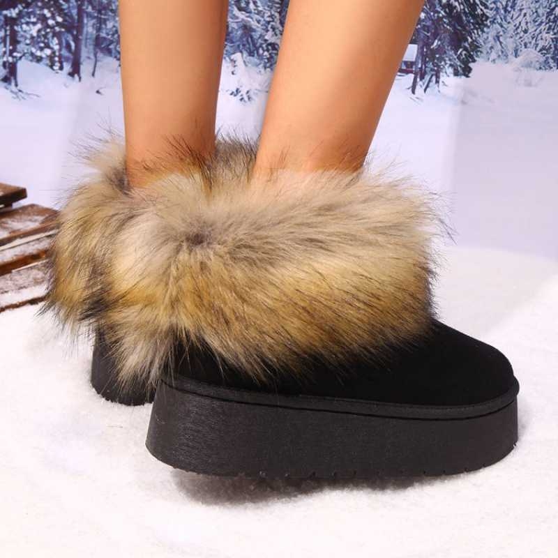 Moteriški žieminiai batai su satino viršutine dalimi, apvalus pirštas, platūs kulnai, guma padas, audinio įdaila