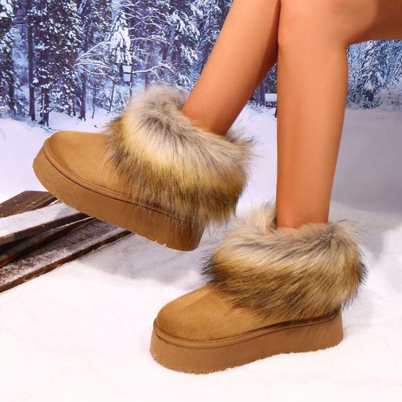 Moteriški žieminiai batai su satino viršutine dalimi, apvalus pirštas, platūs kulnai, guma padas, audinio įdaila