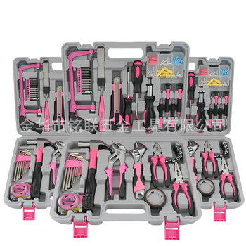 108 τεμάχια πολυλειτουργικό σετ εργαλείων από χάλυβα υψηλού άνθρακα για οικιακή χρήση — σφυρί, κλειδί και πένσες