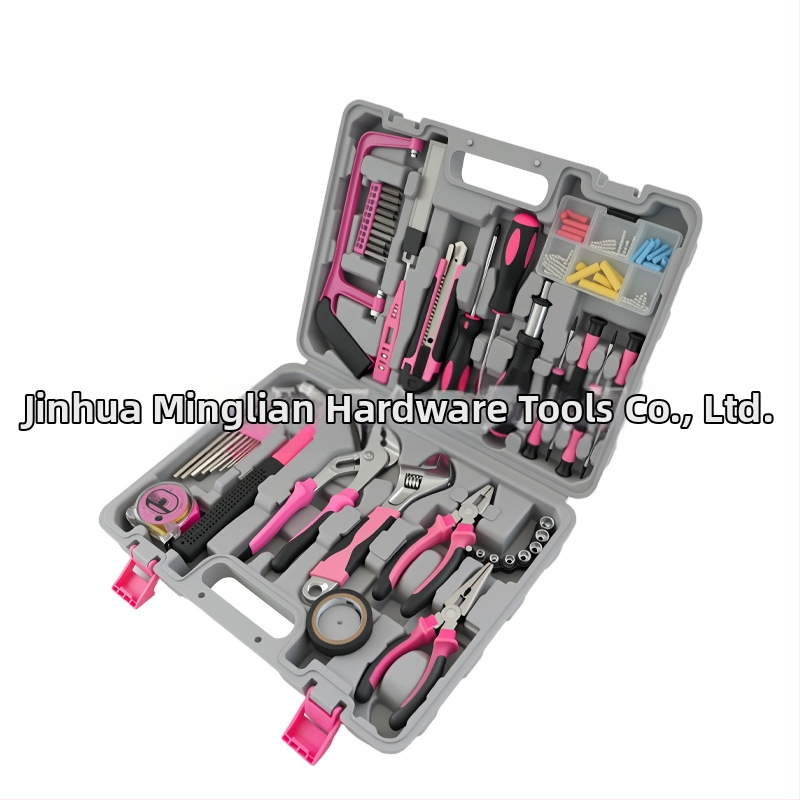 108 части мултифункционален комплект инструменти за дома — чук, гаечен ключ и клещи, от въглеродна стомана