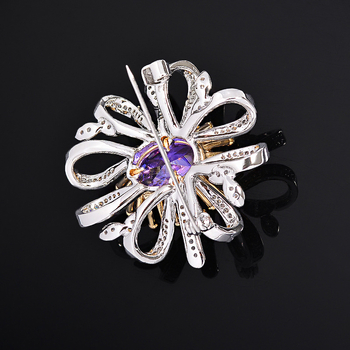 Καρφίτσα | Σχήμα: Λουλούδι; Στυλ: Κυρία, Κομψή; Υλικό: Χαλκός; Διαδικασία: Ηλεκτροπλατίωση; Μοντέλο XR16097