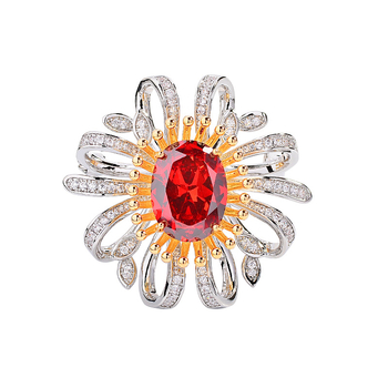 Καρφίτσα | Σχήμα: Λουλούδι; Στυλ: Κυρία, Κομψή; Υλικό: Χαλκός; Διαδικασία: Ηλεκτροπλατίωση; Μοντέλο XR16097