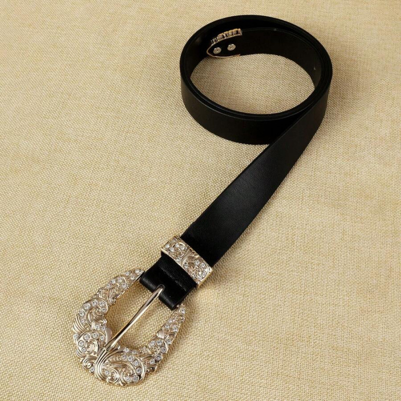 Δερμάτινη ζώνη με χρυσή μεταλλική αγκράφα, μποέμ στυλ, αγκράφα τύπου σκοινιού, Red Bean υλικό, SH58714472