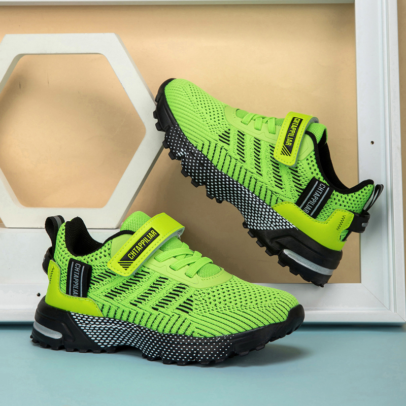 Vaikiški bėgimo bateliai berniukams 4–16 metų, tinklinis viršus, kvėpuojantys, MD padas