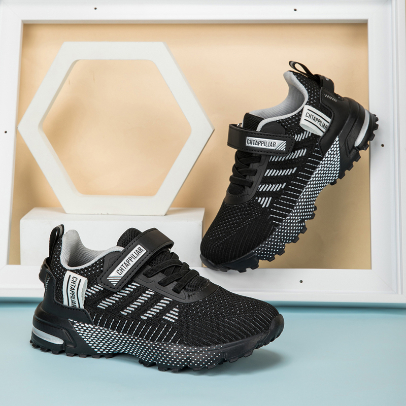 Vaikiški bėgimo bateliai berniukams 4–16 metų, tinklinis viršus, kvėpuojantys, MD padas