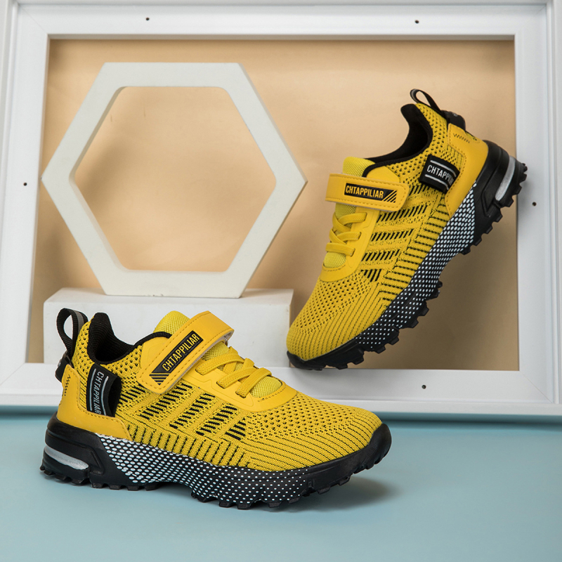 Vaikiški bėgimo bateliai berniukams 4–16 metų, tinklinis viršus, kvėpuojantys, MD padas