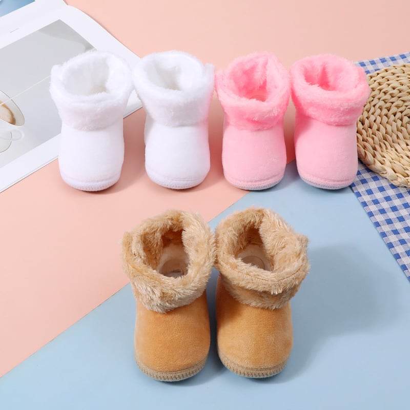 Bērnu zeķu kurpītes ar mīkstu flīsa augšpusi, EVA zole, Velcro, vecuma 6–12 mēnešiem