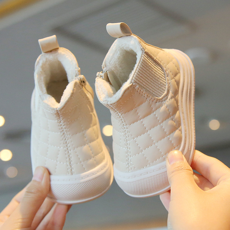 Pantofi de mers pentru copii 12-36 luni | Material superior: piele sintetică; respirabili; antiderapanti; rezistenți la uzură