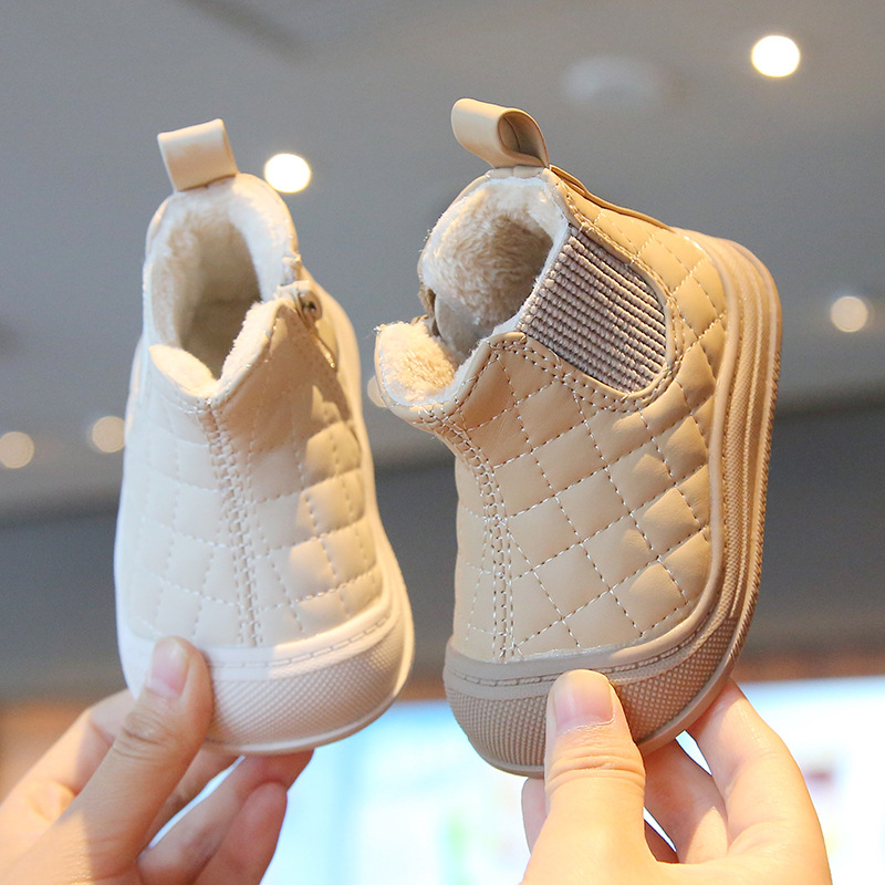 Pantofi de mers pentru copii 12-36 luni | Material superior: piele sintetică; respirabili; antiderapanti; rezistenți la uzură