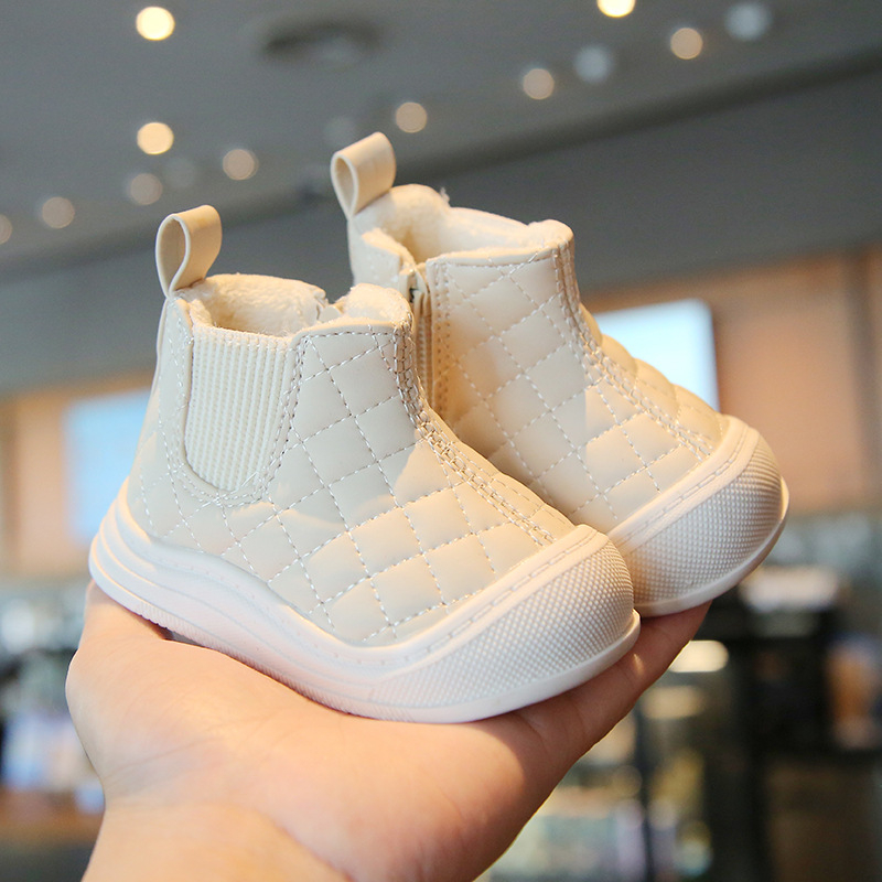 Pantofi de mers pentru copii 12-36 luni | Material superior: piele sintetică; respirabili; antiderapanti; rezistenți la uzură