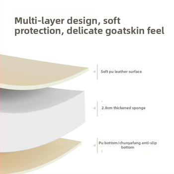 PU χαλάκι ροής για παιδιά – Αδιάβροχο και σβήνεται, με αποσπώμενο φερμουάρ, 3 cm πάχος, κατάλληλο για ηλικίες 4–6 ετών