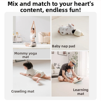 PU χαλάκι ροής για παιδιά – Αδιάβροχο και σβήνεται, με αποσπώμενο φερμουάρ, 3 cm πάχος, κατάλληλο για ηλικίες 4–6 ετών