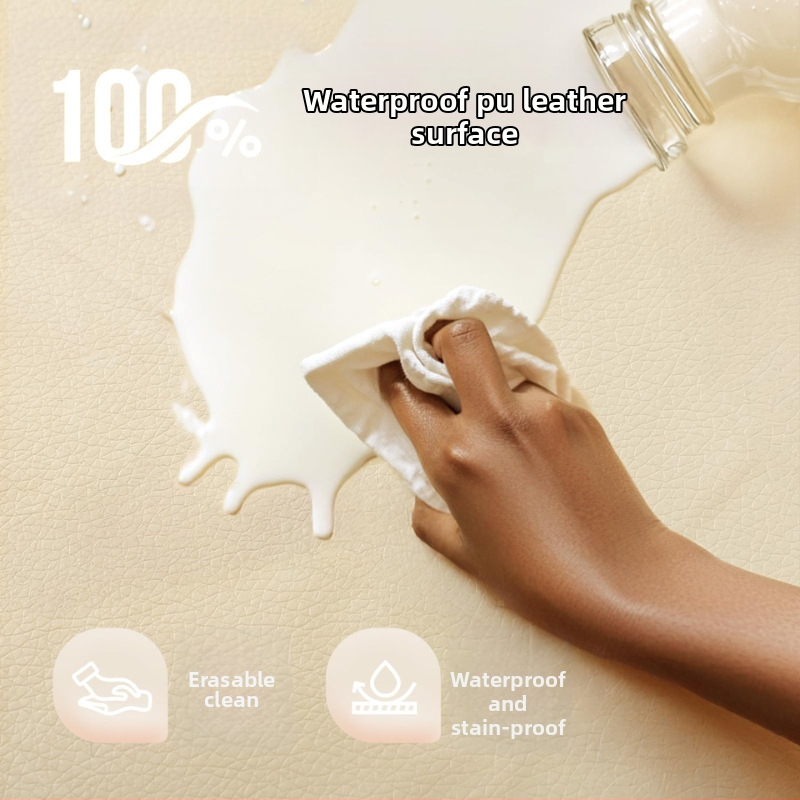 PU rāpošanas paklājs mājas lietošanai – ūdensizturīgs un izmazgājams, ar noņemamu rāvējslēdzēju, 3 cm biezums, piemērots bērniem 4–6 gadiem