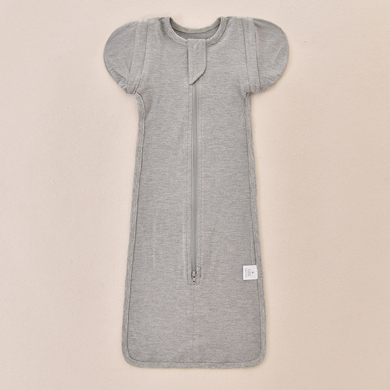 Candy Teddy Spavaća vrećica za novorođenčad – bambus vlakna 95% + 5% spandeksa, kokon stil, odvojive rukave, metalni zatvarač, Sigurnosna klasa A