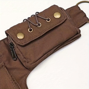 Unisex Τσάντα για στήθος/μέση/ώμο | PU | Άνοιξη 2025 | Καθημερινή χρήση