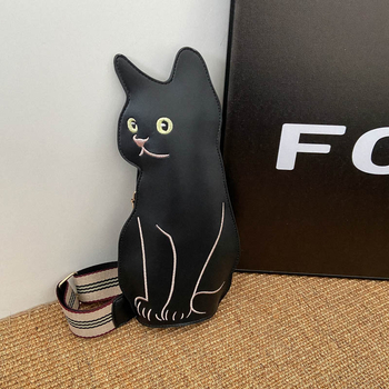 Γυναικεία τσάντα crossbody, PU υλικό, αστικός μινιμαλισμός, στρογγυλό σχήμα, φερμουάρ