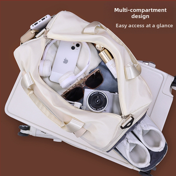 Τσάντα ταξιδιού (unisex) – 20–35 L, πολυεστέρας, αδιάβροχη, διαχωρισμός στεγνό-βρεγμένο, εσωτερική επένδυση πολυεστέρα