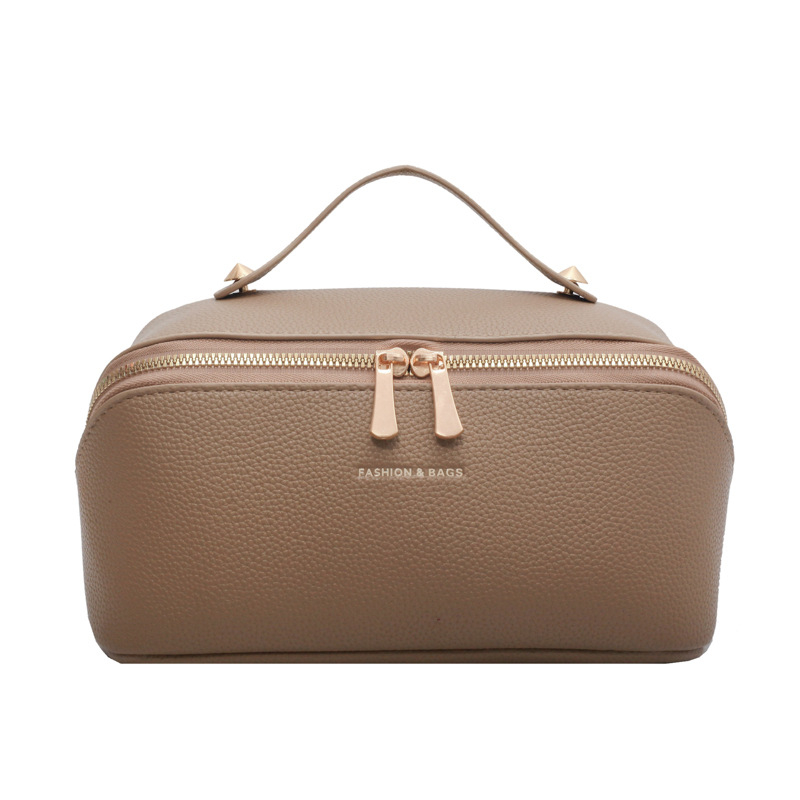 Somas kosmētikas somiņš ar spilvena dizainu, lielas ietilpības, PU materiāls, ultra viegls, sievietēm