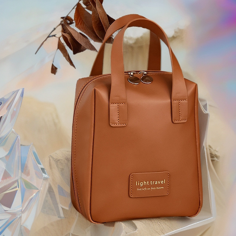 PU kosmētikas soma, pilsētas modes stils, 2023. gadā izlaista.