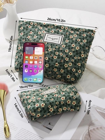 Τσαντάκι μακιγιάζ, φορητό, PU υλικό, στυλ εκλεπτυσμένης ώριμης γυναίκας, οικιακή αποθήκευση