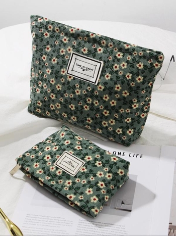 Τσαντάκι μακιγιάζ, φορητό, PU υλικό, στυλ εκλεπτυσμένης ώριμης γυναίκας, οικιακή αποθήκευση