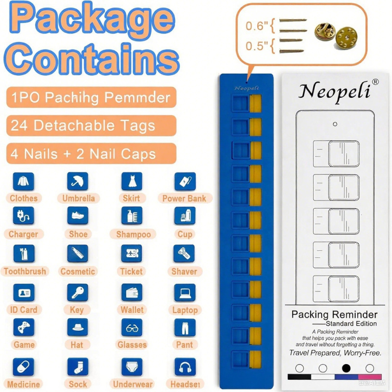 Πλαστική Κάρτα Υπενθύμισης Πακεταρίσματος, απλός και μοντέρνος σχεδιασμός, κοπτό σχέδιο, δυνατότητα προσαρμογής