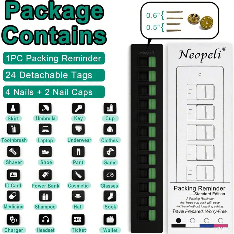 Πλαστική Κάρτα Υπενθύμισης Πακεταρίσματος, απλός και μοντέρνος σχεδιασμός, κοπτό σχέδιο, δυνατότητα προσαρμογής