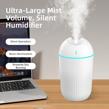 Umidificator X5, alimentare USB, rezervor 0,5 L, 1 ieșire ceață, iluminare ambientală