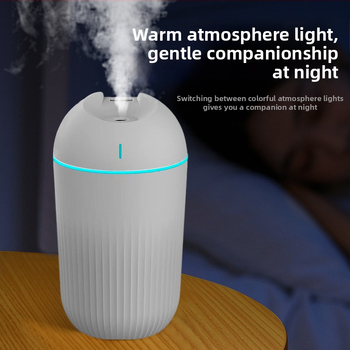 Υγραντήρας X5, USB τροφοδοσία, δεξαμενή 0,5 λ, 1 έξοδος ομίχλης, φωτισμός περιβάλλοντος