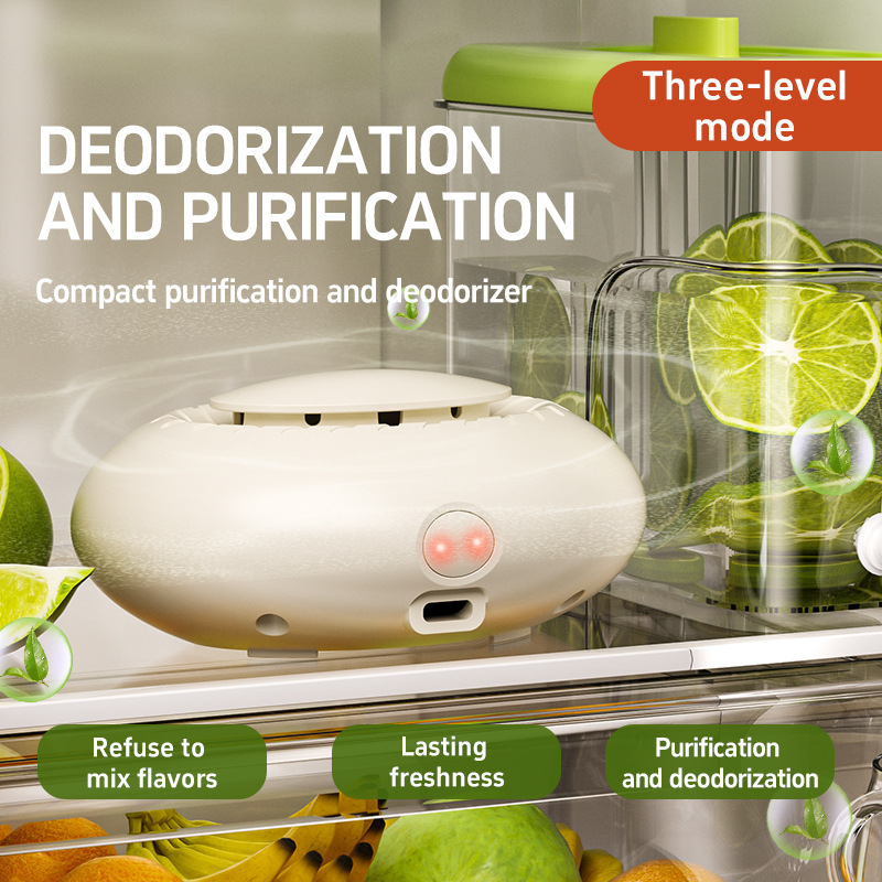 Αποσμητήρας Ψυγείου με Όζον και Αποστείρωση, USB Τροφοδοσία, Μοντέλο X9, Για Οικιακή Χρήση, Εμβέλεια έως 10 τ.μ.