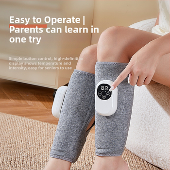 Масажор за крак с инфрачервено осветление и въздушен масаж — 5V, 7.5W, нагряване 40–50°C, диапазон на температурата 35–45°C