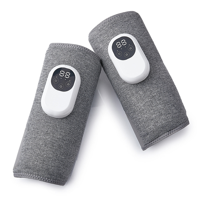 Kāju masāžas ierīce ar infrasarkano gaismu un gaisa masāžu — spriegums 5V, jauda 7.5W, apkures temperatūra 40–50°C, temperatūras diapazons 35–45°C