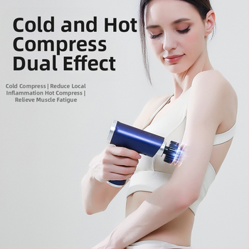 USB презареждащ миофасциален масажор с многопосочна настройка, 5+ скорости, 6+ масажни глави, вградена батерия 1200–2000 mAh