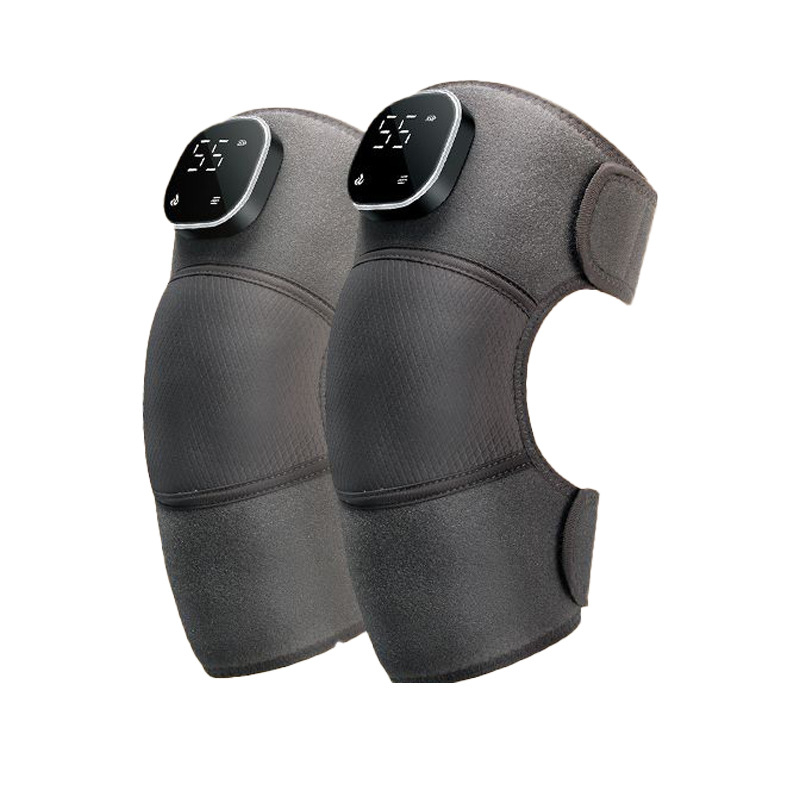 Ceļgala masāža ar grafēna apkuri, karstā kompresija, bezvadu vadība, 5V barošana, 45–65°C, 450 g, 3 režīmi, inteliģenta temperatūras kontrole