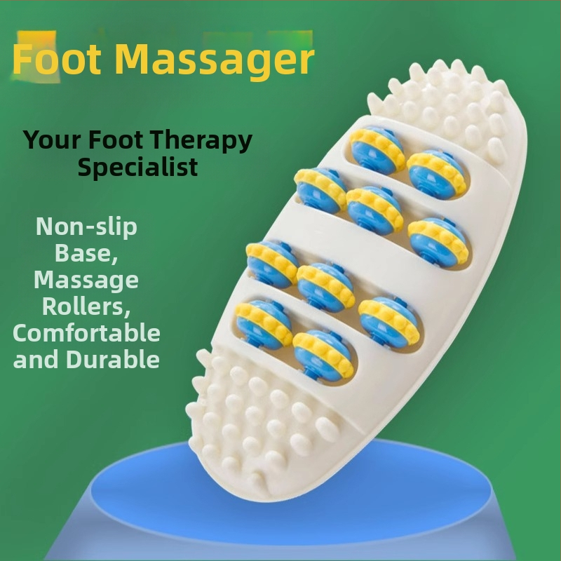 Масажор за крака с точки на акупресия за рефлексология и кръвообращение, тегло 280 г