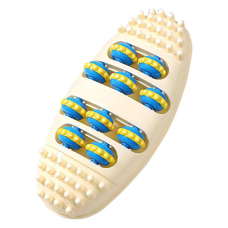 Kāju masāžas ierīce ar akupresūras punktiem refleksoloģijai un asinscirkulācijai, svars 280 g