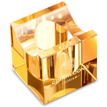 Stikla cigāru turētājs, pelnu trauks un statīvs – kompakts, pārnēsājams, vertikāls CL-25EX2